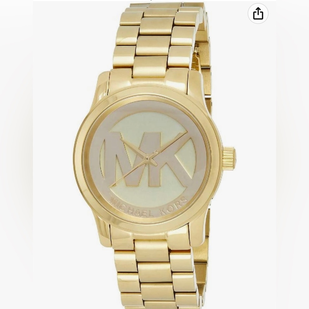 Michael Kors Women's Runway Gold-Tone Watch MK5786